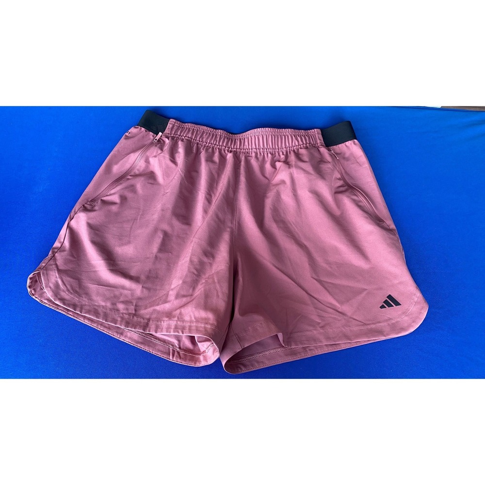 Adidas Axis Woven 4.0 Training Shorts Mens XL 5" Inseam Crimson JE1327
